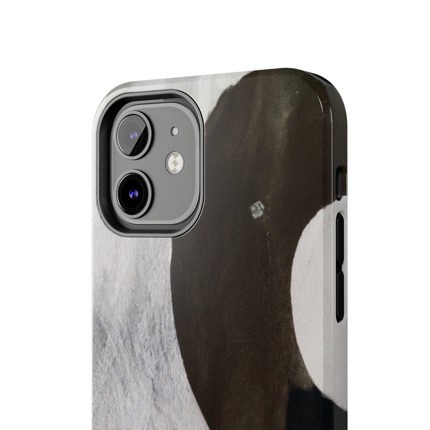 Strong Apple iPhone Case Ft. Abstract Half Circle