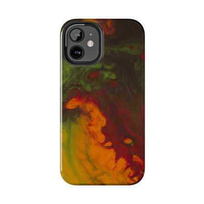 Tough Apple iPhone Case Ft. Abstract Gas Giant