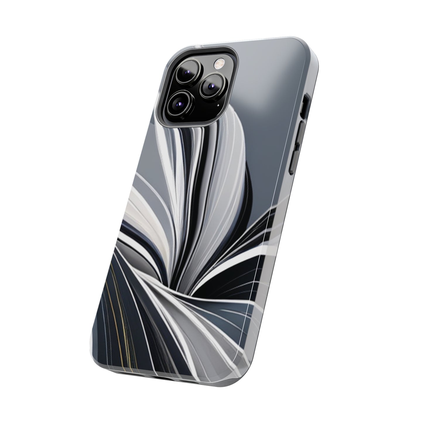 Strong Apple iPhone Cases Ft. Black and White Abstract Sail