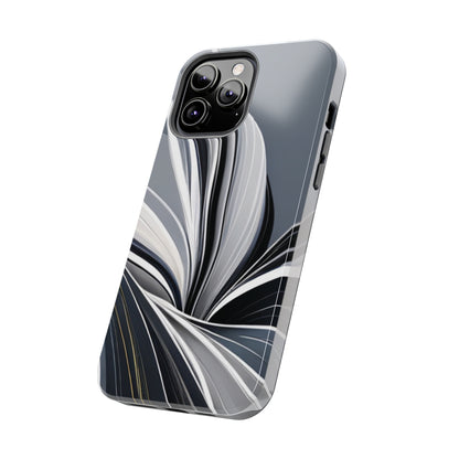 Strong Apple iPhone Cases Ft. Black and White Abstract Sail