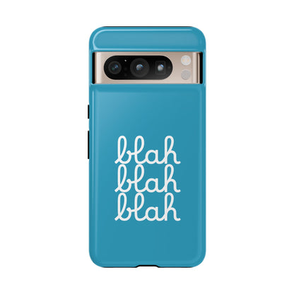 Tough Phone Case Ft. blahblahblah Turquoise