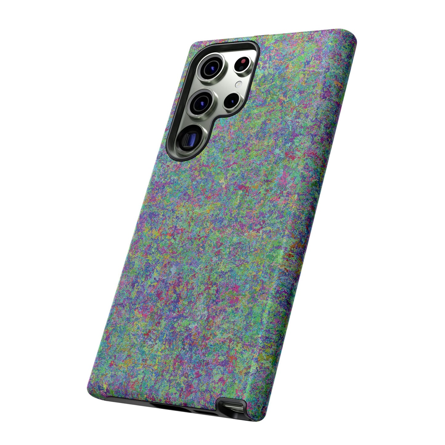 Tough Phone Case Ft. Rainbow Acrylic Noise