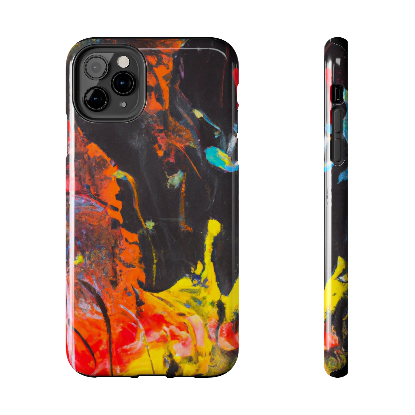 Tough Case-Mate iPhone Case Ft. Abstract Orange