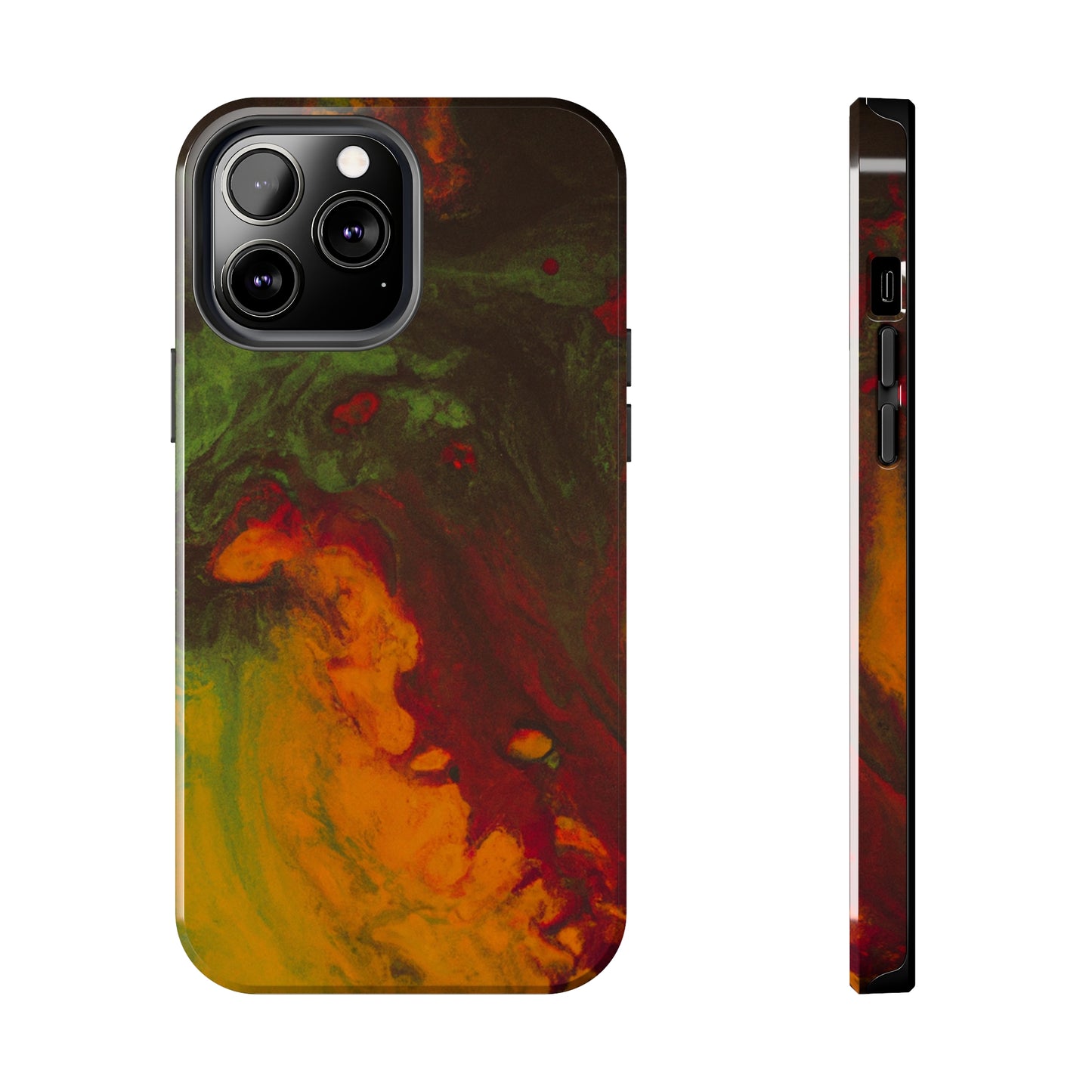 Tough Apple iPhone Case Ft. Abstract Gas Giant