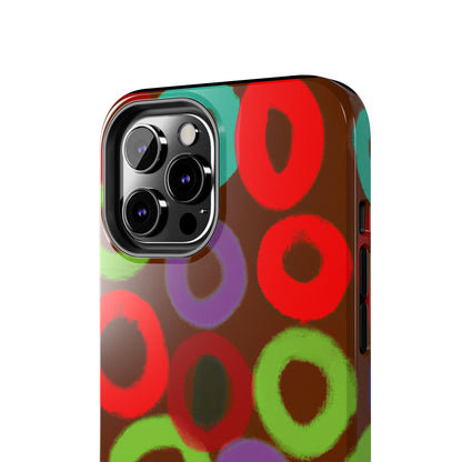 Tough Case-Mate iPhone Case Ft. Fruity Circles