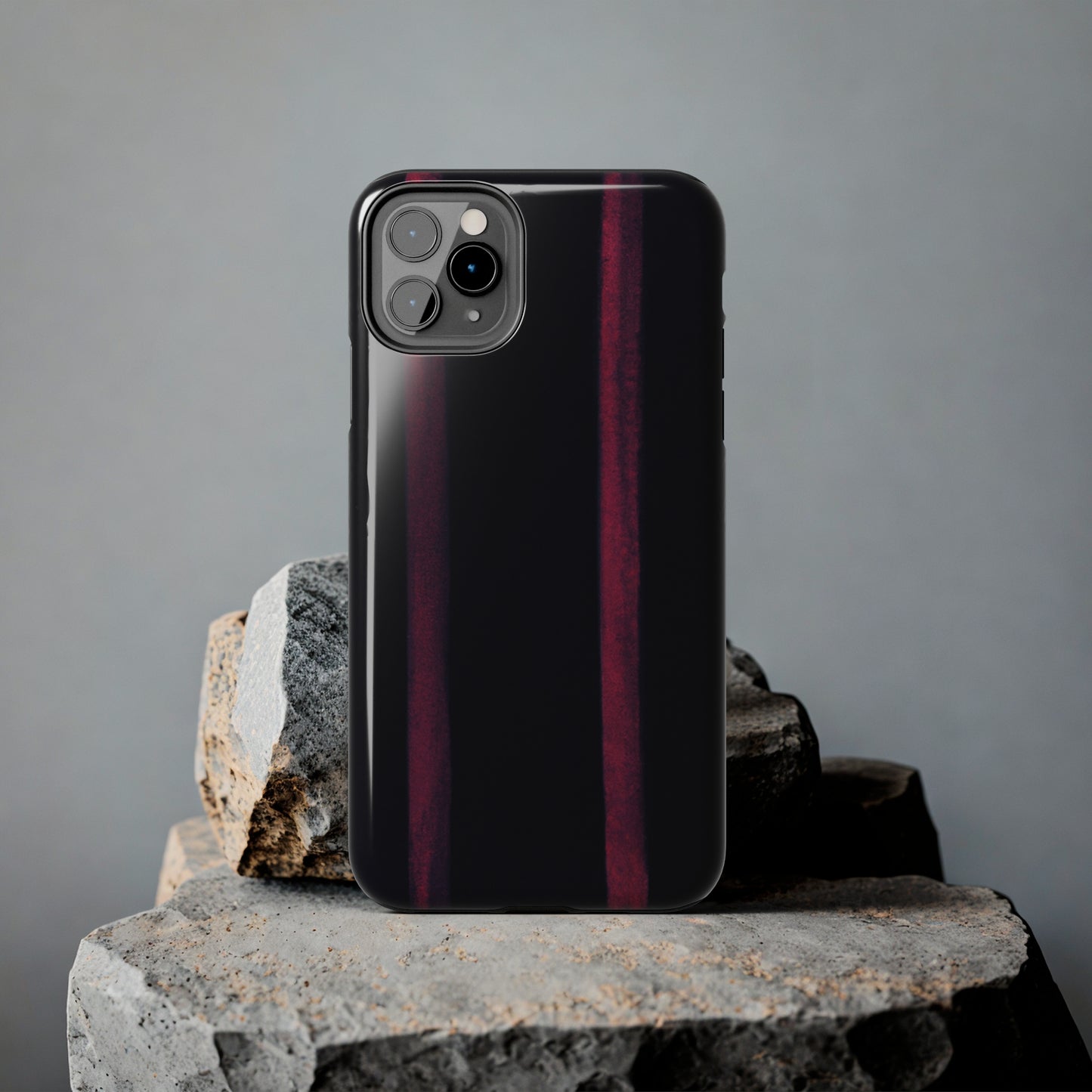 Tough Apple iPhone Cases Ft. Dark Stripes