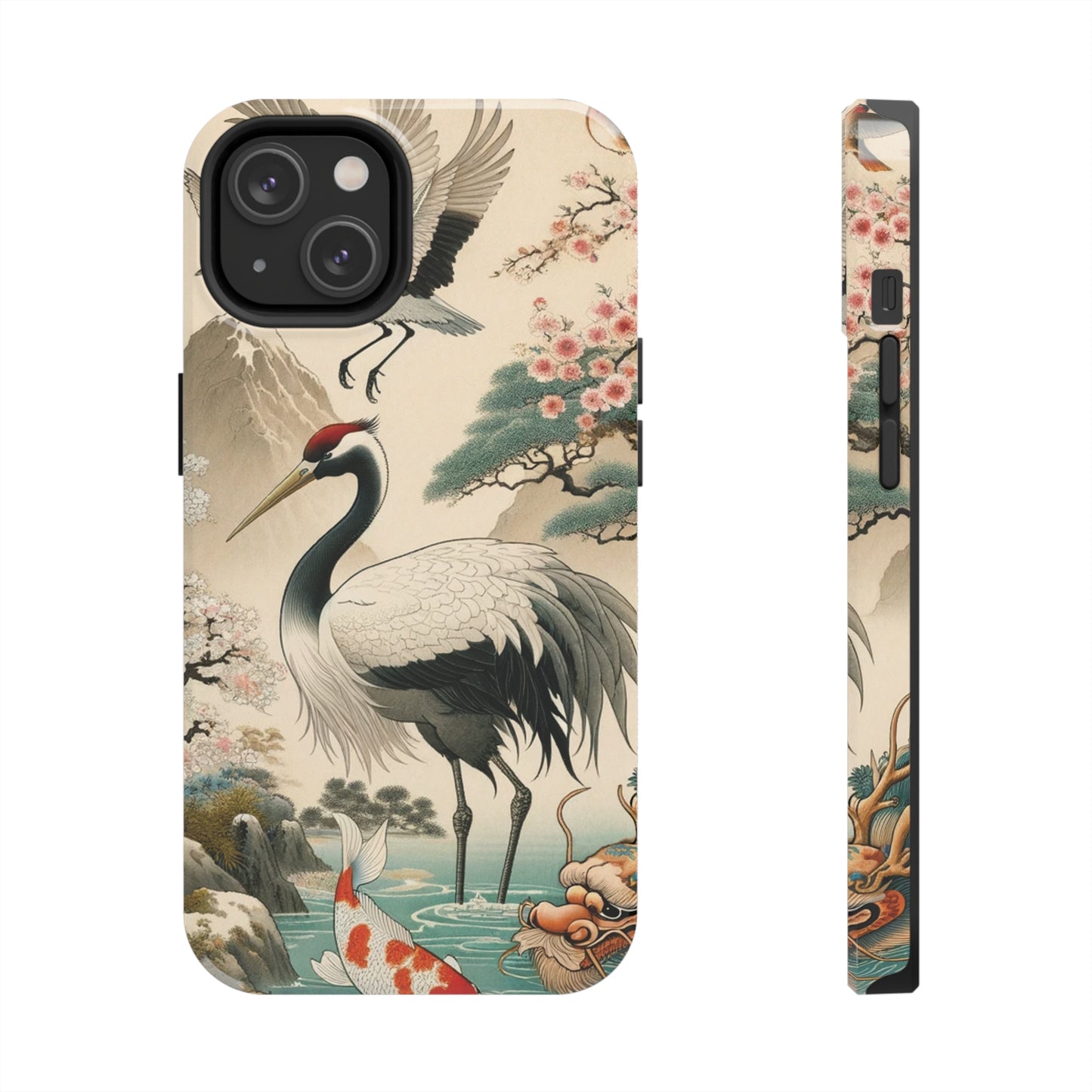 ToughDrop Apple iPhone Case Ft. Spirit Crane