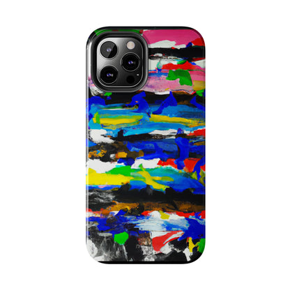 Tough Case-Mate iPhone Case Ft. Abstract Stripes