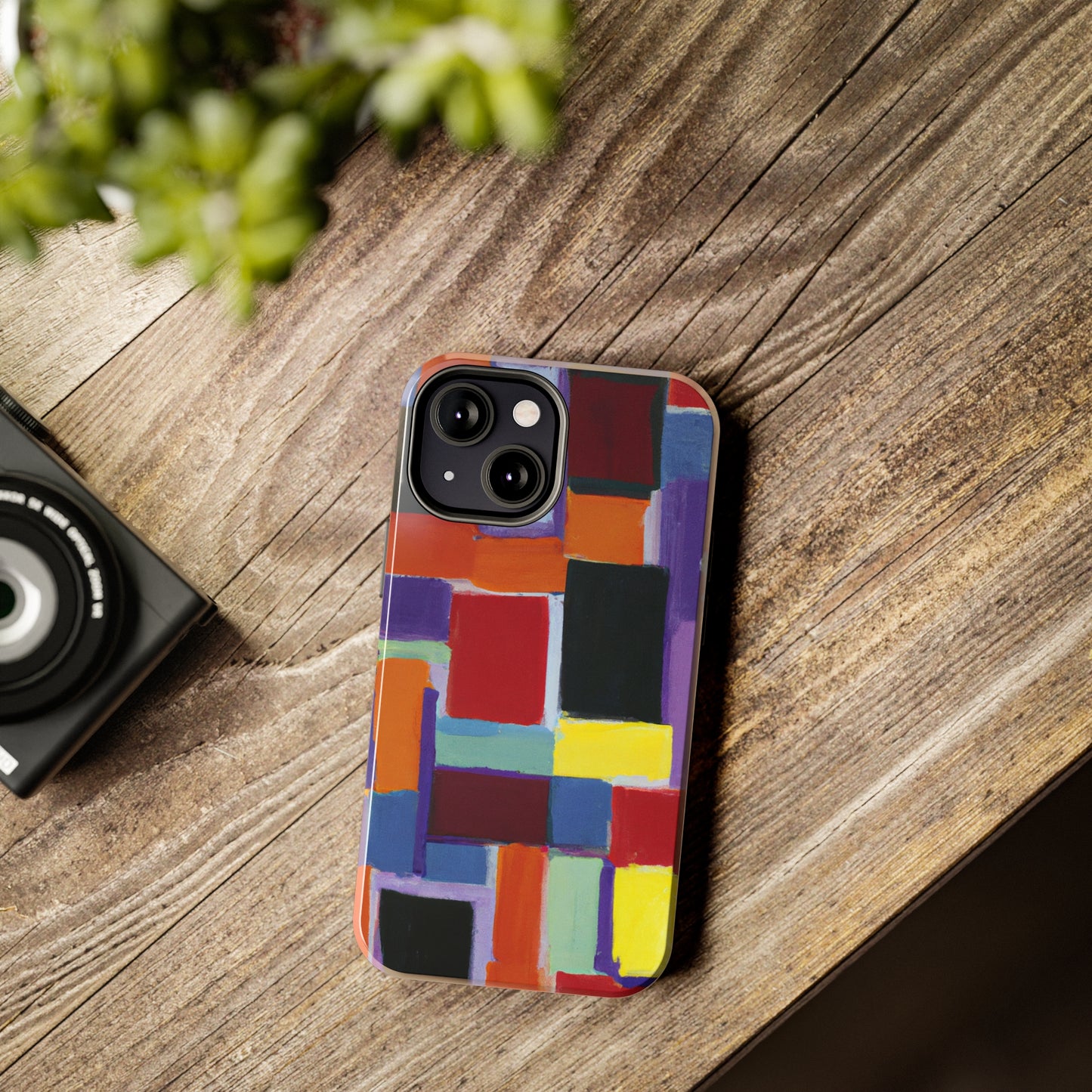 Tough Case-Mate iPhone Case Ft. Abstract Rectangles