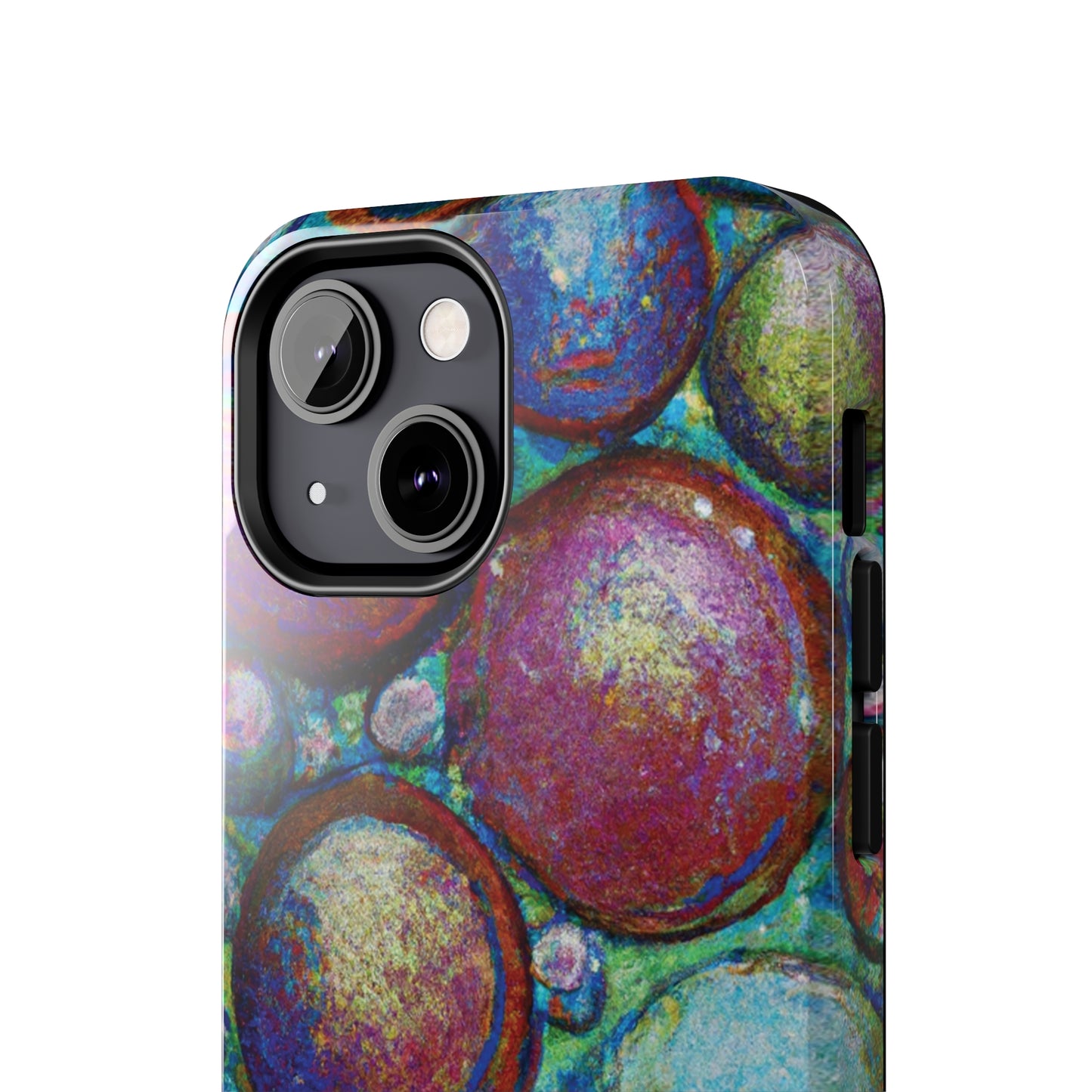 Tough Apple iPhone Cases Ft. Big Acrylic Bubbles