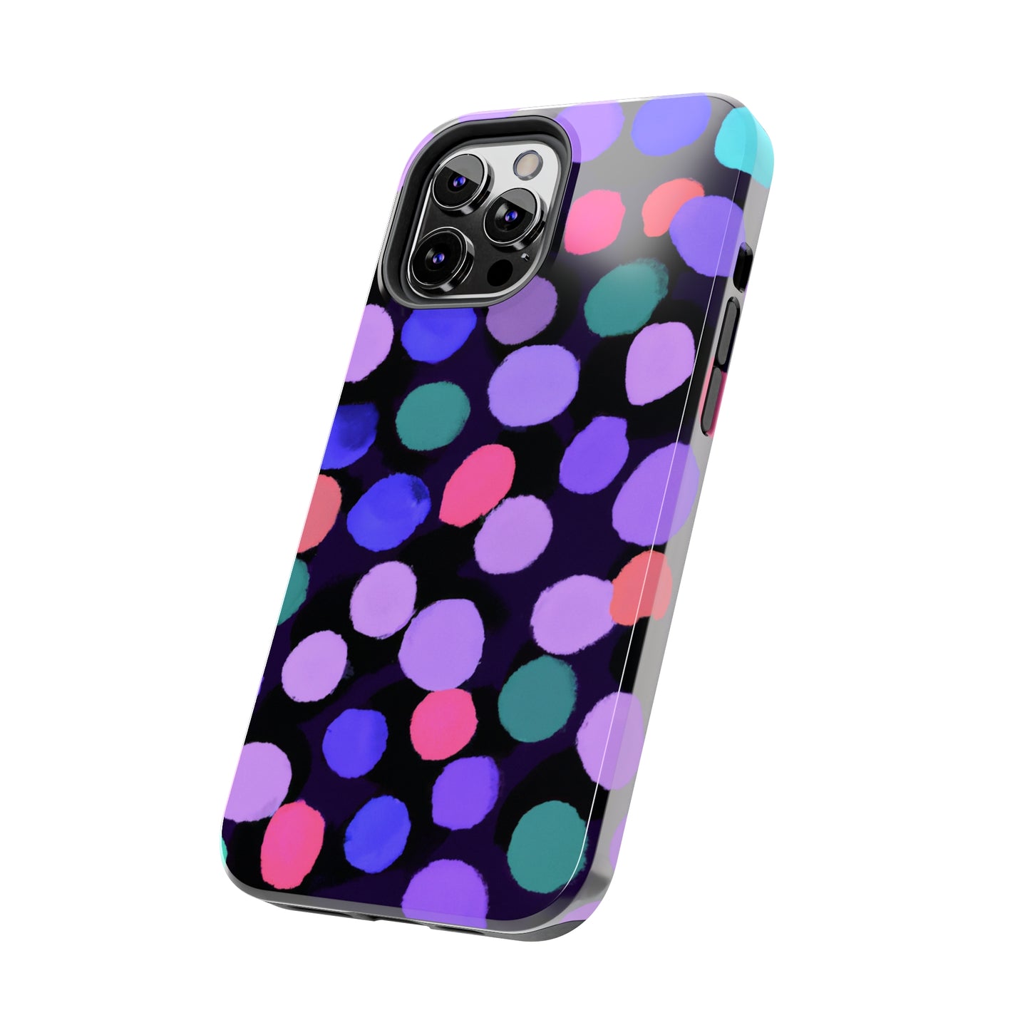 Tough Case-Mate iPhone Case Ft. Purple Dots