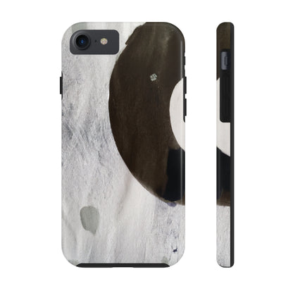 Strong Apple iPhone Case Ft. Abstract Half Circle