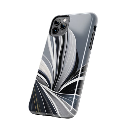 Strong Apple iPhone Cases Ft. Black and White Abstract Sail