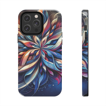 ToughDrop Apple iPhone Case Ft. Abstract Snowflake