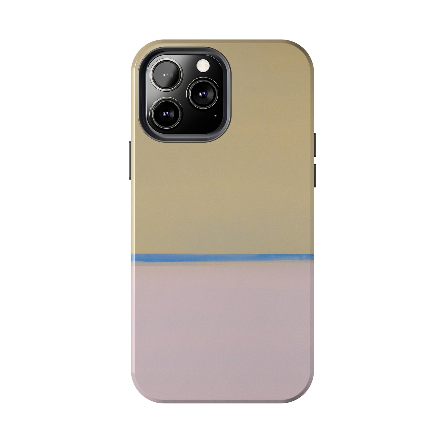 Strong Apple iPhone Case Ft. Minimal Thin Stripe