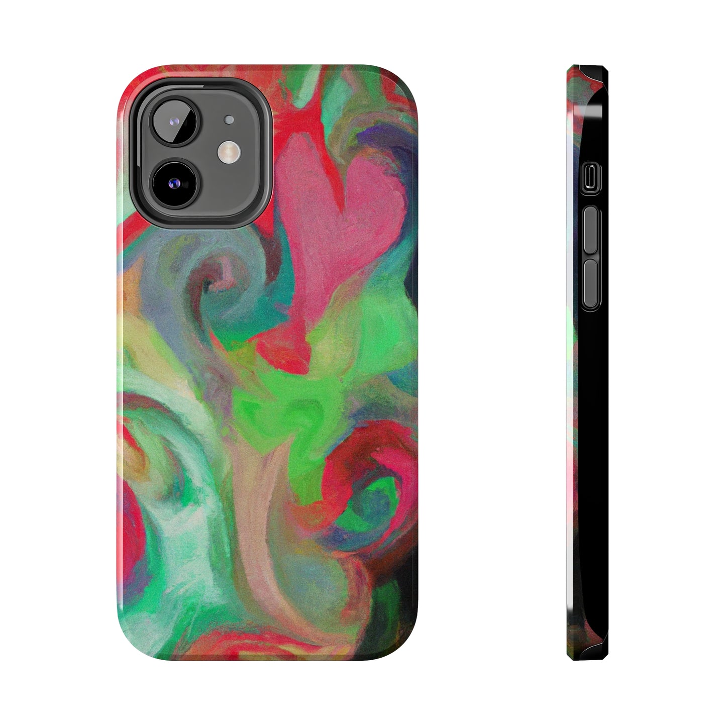 Tough Case-Mate iPhone Case Ft. Swirl Heart