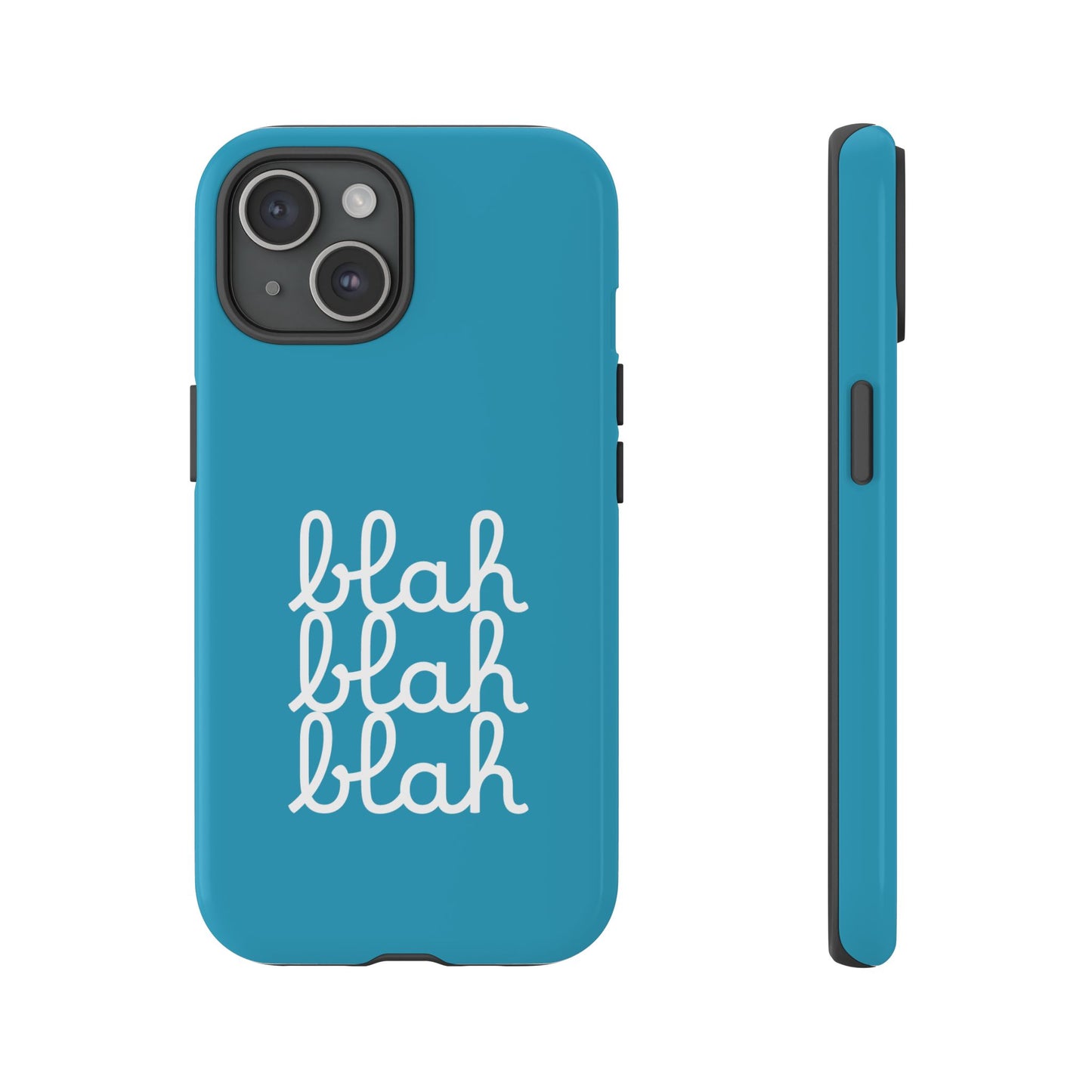 Tough Phone Case Ft. blahblahblah Turquoise