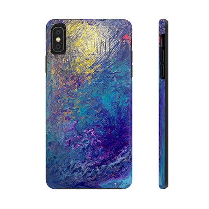 Tough Case-Mate iPhone Cases Ft. Abstract Blue Waterfall