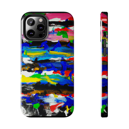 Tough Case-Mate iPhone Case Ft. Abstract Stripes