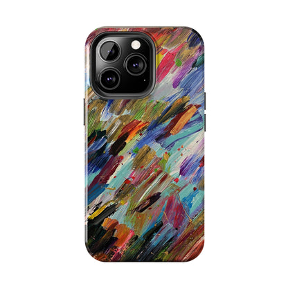 Tough Case-Mate iPhone Case Ft. Abstract Acrylic Feathers