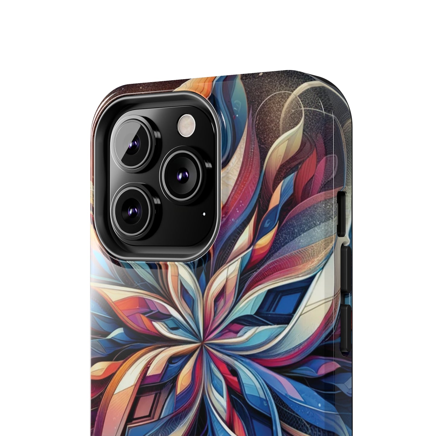 ToughDrop Apple iPhone Case Ft. Abstract Snowflake