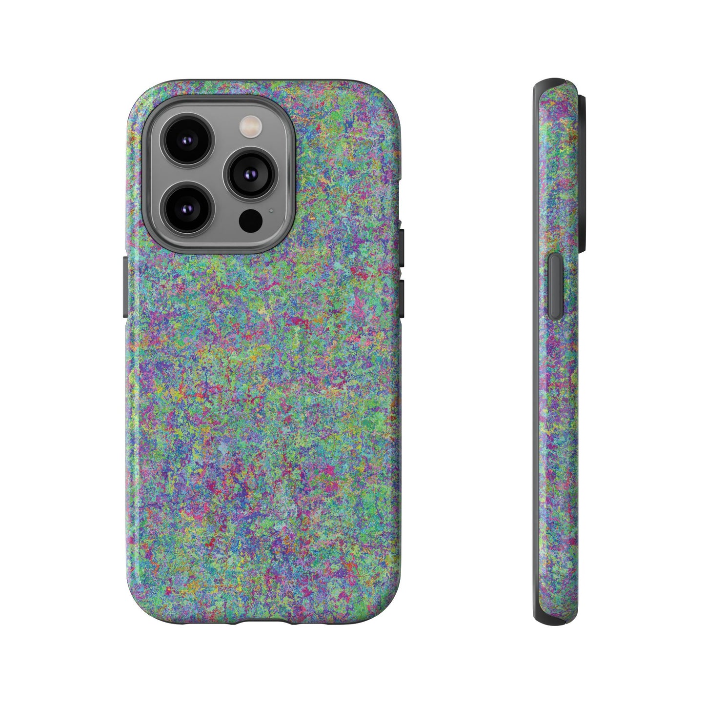 Tough Phone Case Ft. Rainbow Acrylic Noise