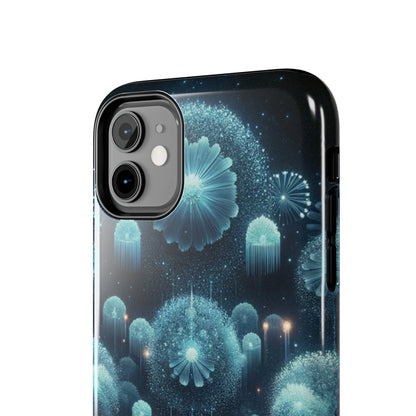 ToughDrop Apple iPhone Case Ft. Blue Dot New Year Fireworks