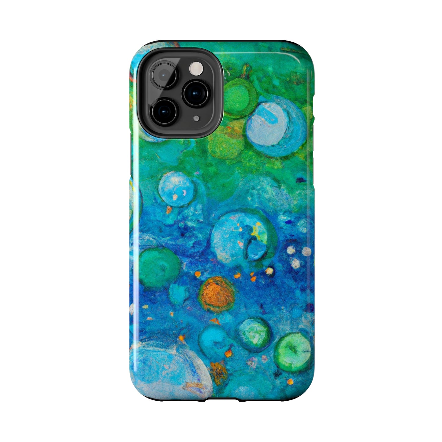 Tough Apple iPhone Cases Ft. Abstract Bubbles