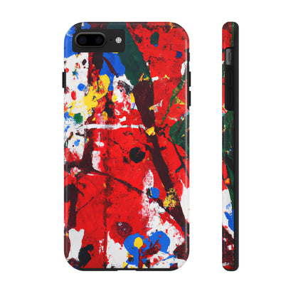 Tough Case-Mate iPhone Case Ft. Fractured Red