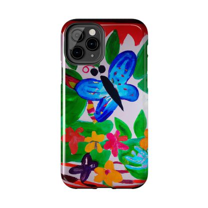 Tough Case-Mate iPhone Case Ft. Watercolor Butterfly