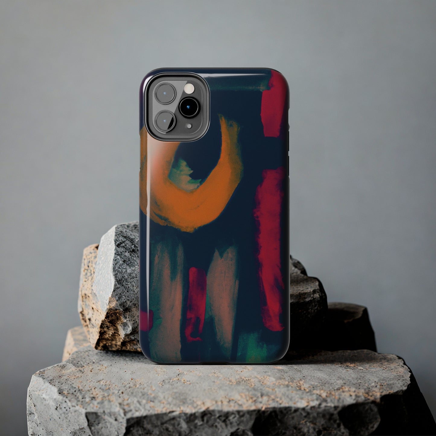 Strong Apple iPhone Case Ft. Abstract Moon