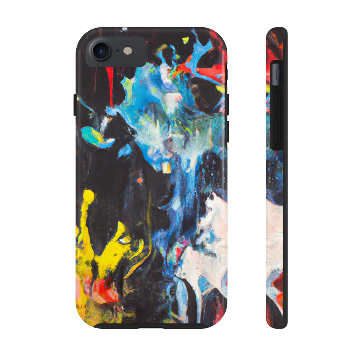 Tough Case-Mate iPhone Case Ft. Blue Splat