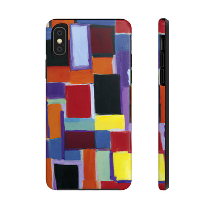 Tough Case-Mate iPhone Case Ft. Abstract Rectangles