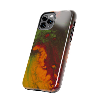 Tough Apple iPhone Case Ft. Abstract Gas Giant