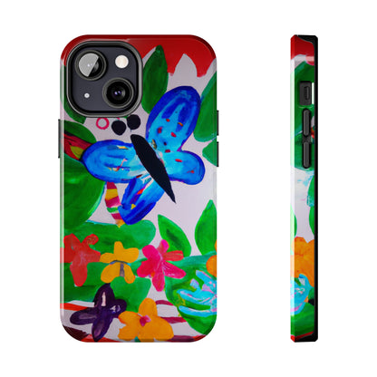 Tough Case-Mate iPhone Case Ft. Watercolor Butterfly