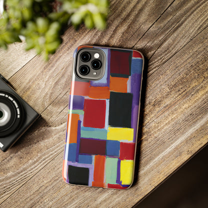 Tough Case-Mate iPhone Case Ft. Abstract Rectangles