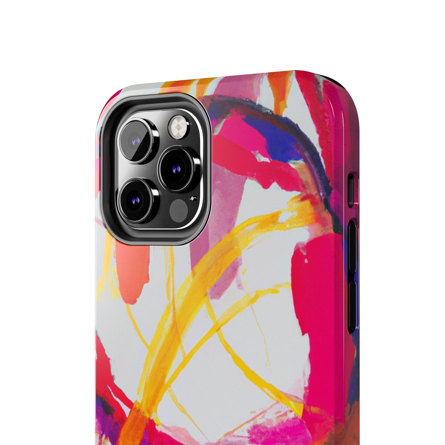 Tough Apple iPhone Cases Ft. Abstract Scarlet