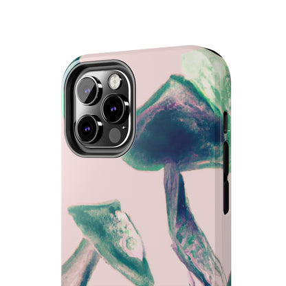 Tough Apple iPhone Cases Ft. Green Mushrooms