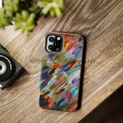 Tough Case-Mate iPhone Case Ft. Abstract Acrylic Feathers