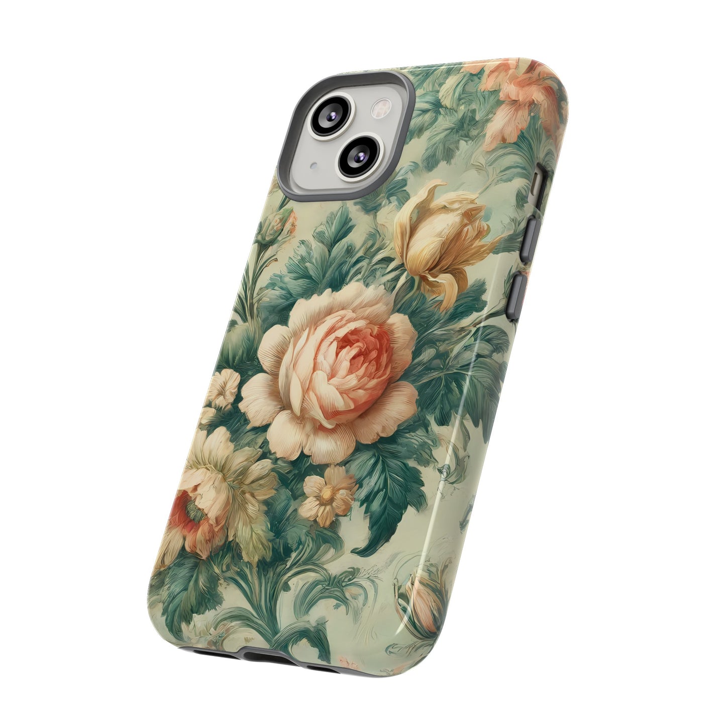 Tough Phone Case Ft. Cottagecore Rose