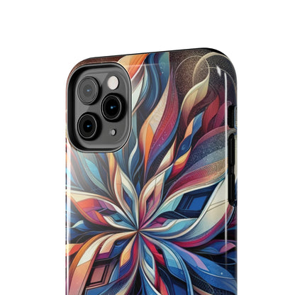 ToughDrop Apple iPhone Case Ft. Abstract Snowflake