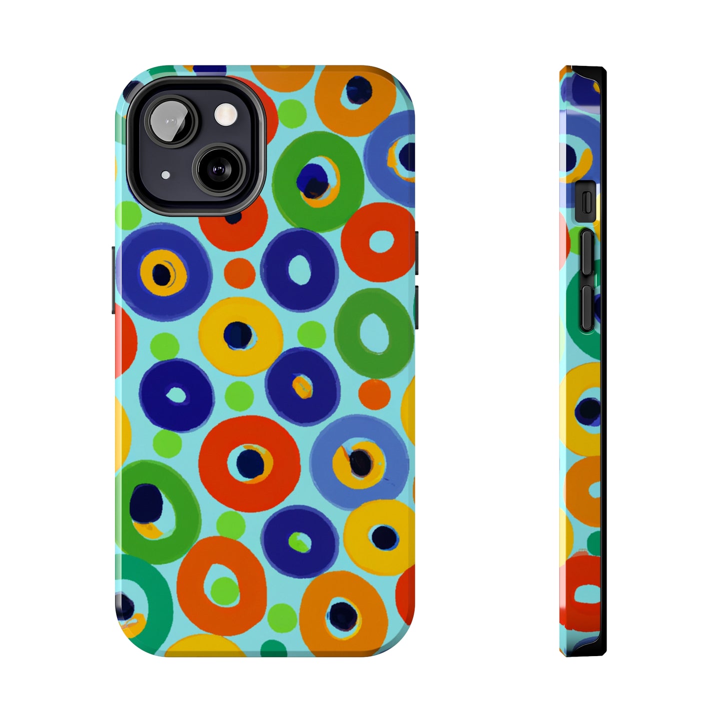 Tough Case-Mate iPhone Case Ft. Vivid Circles