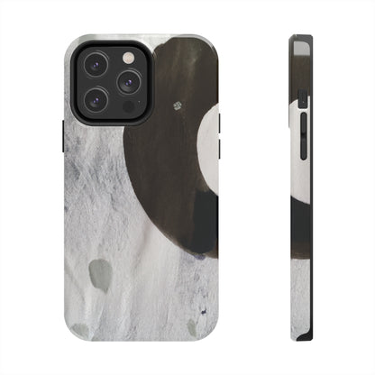 Strong Apple iPhone Case Ft. Abstract Half Circle