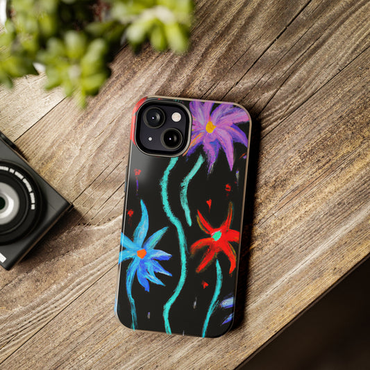 Tough Case-Mate iPhone Case Ft. Abstract Flowers