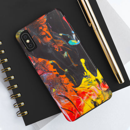 Tough Case-Mate iPhone Case Ft. Abstract Orange