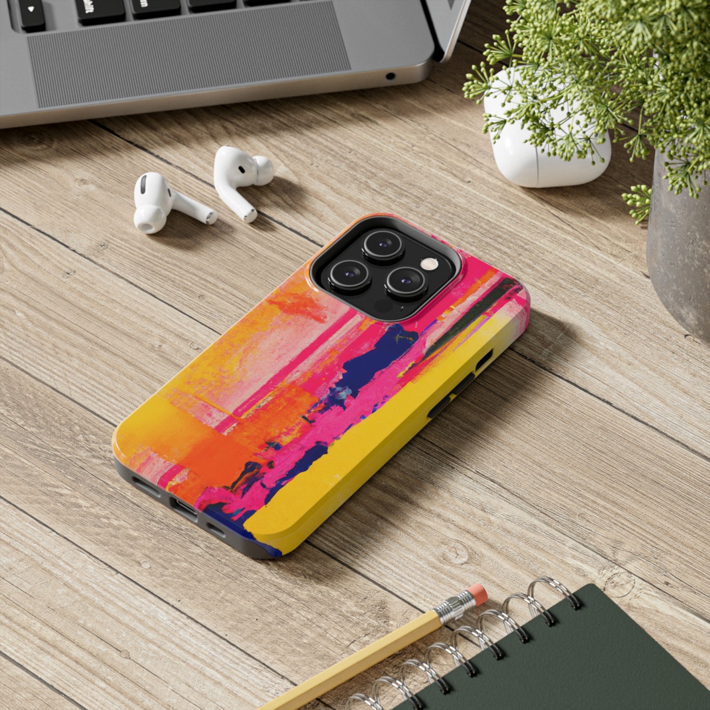 Tough Apple iPhone Cases Ft. Abstract Glitch