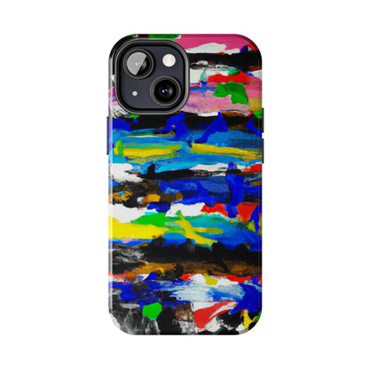 Tough Case-Mate iPhone Case Ft. Abstract Stripes