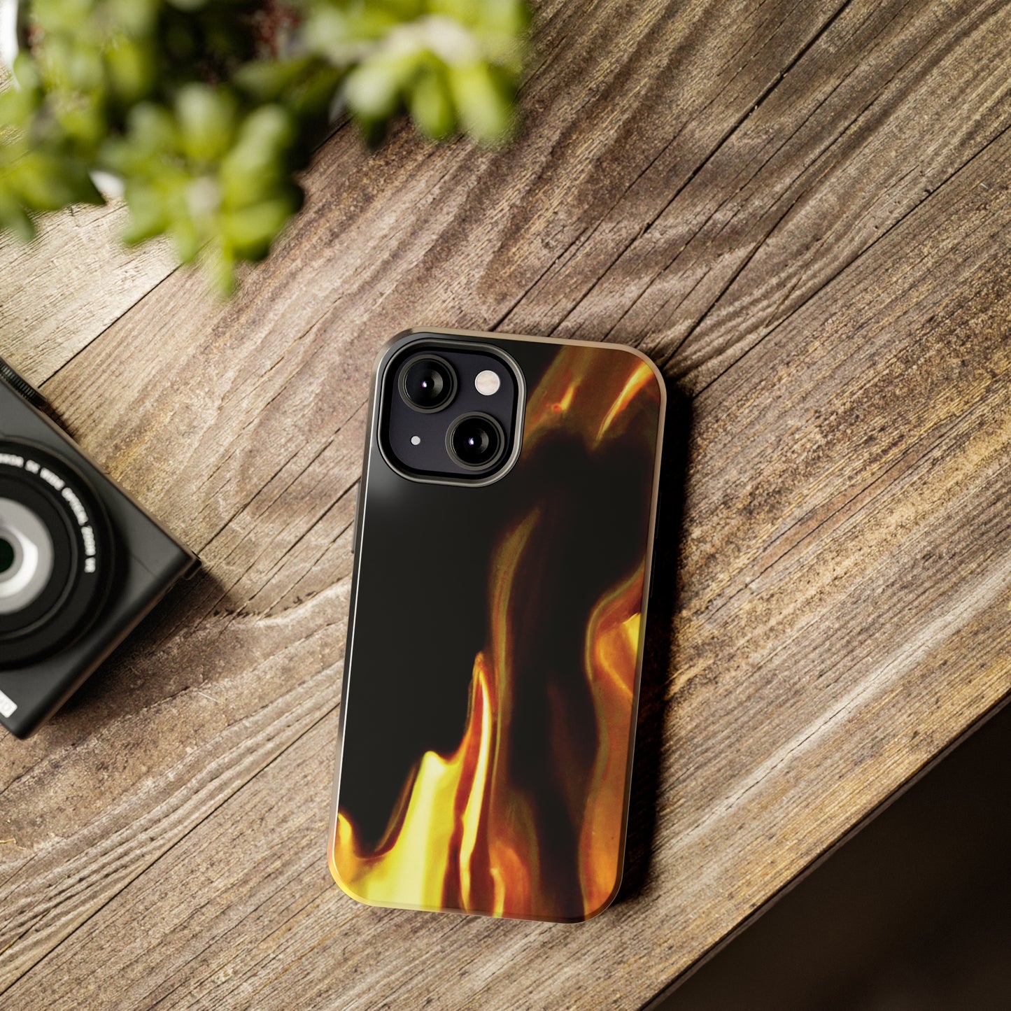 Tough Apple iPhone Cases Ft. Abstract Flames