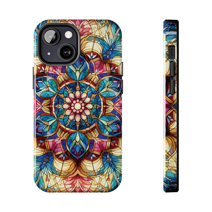 ToughDrop Apple iPhone Case Ft. Stained Glass Fractal