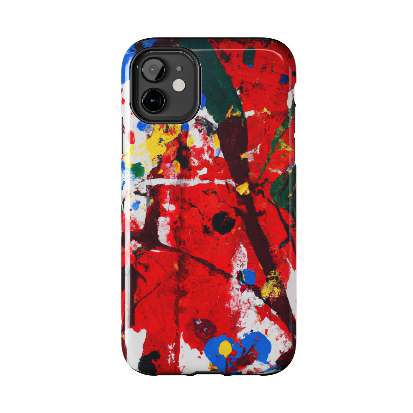 Tough Case-Mate iPhone Case Ft. Fractured Red